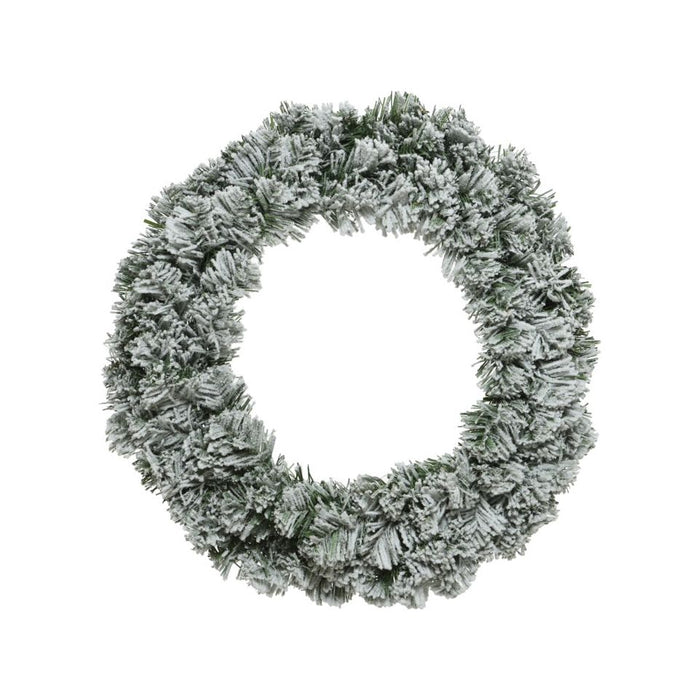 Kaemingk Imperial Snowy Wreath 60cm