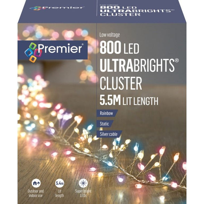 800 LED Ultrabright Cluster Lights