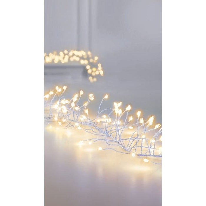 Multi Action Ultra Brights Silver Garland